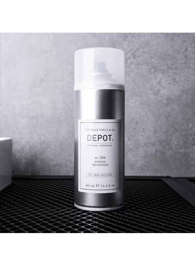 Depot No. 306 Strong Hairspray 400ml - Image 4