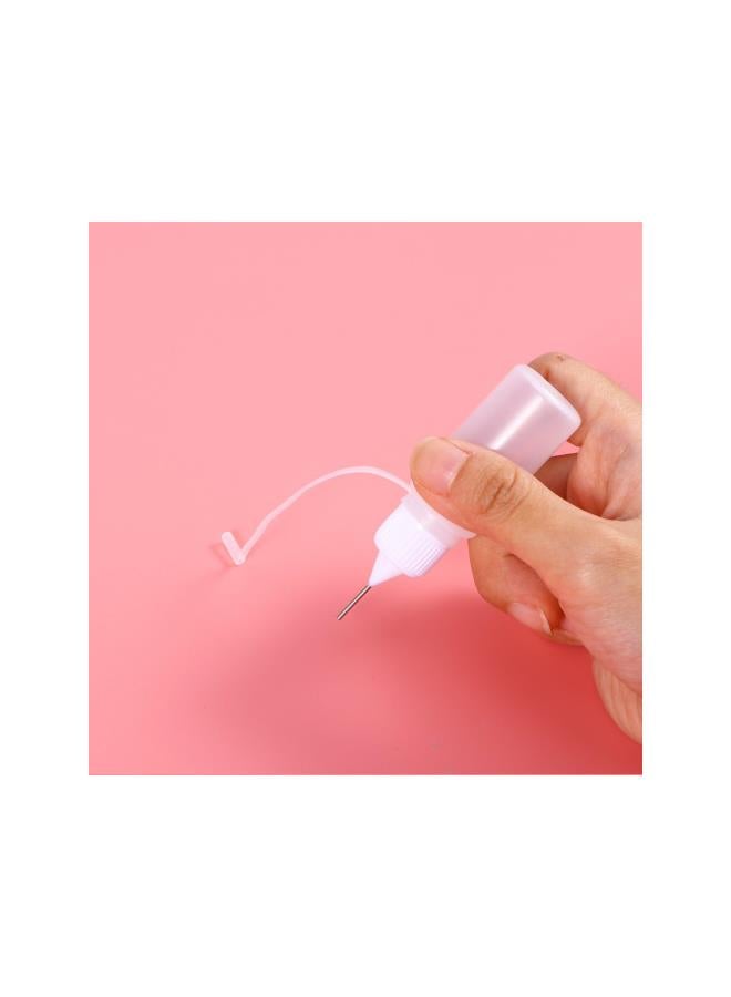 klarako Needle Tip Glue Bottle Applicator Bottles Needle Squeeze Bottle Quilling Tool 10ml 10pcs - Image 2