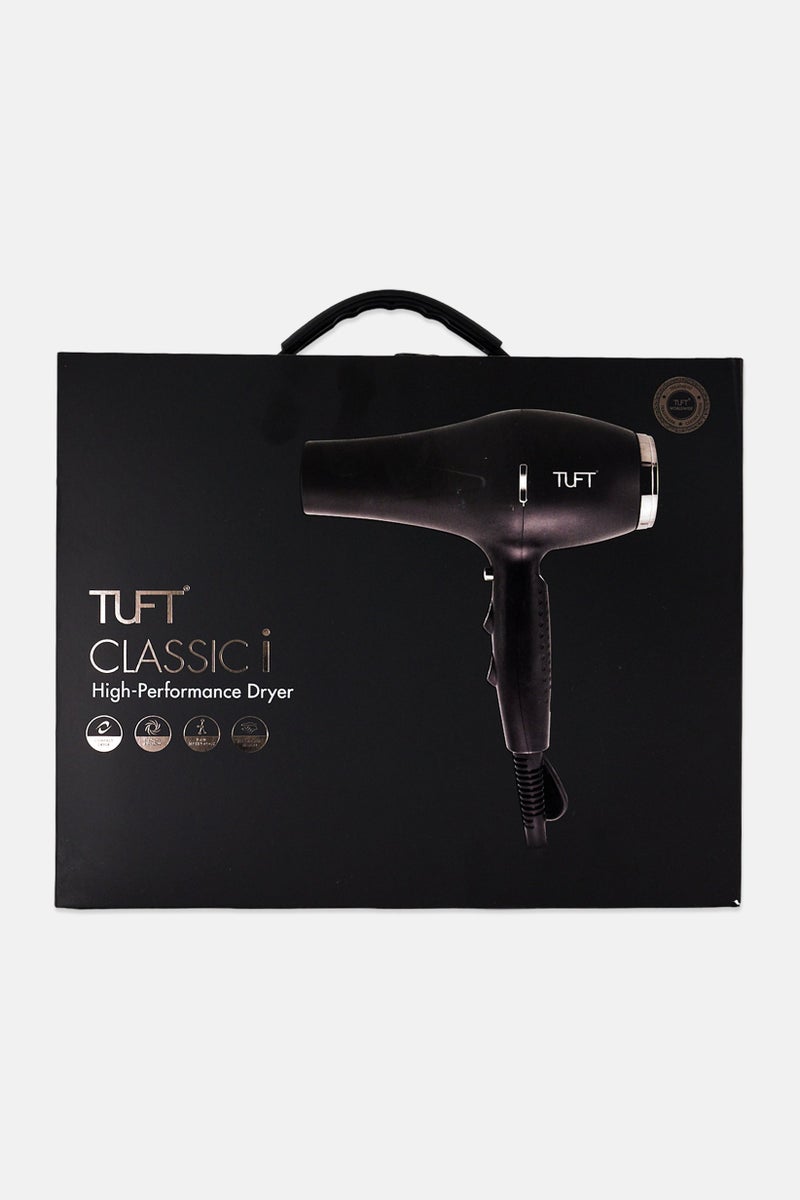 TUFT Classic I High Performance Ceramic Ionic Hair Dryer 2200Watts, Black - Image 2