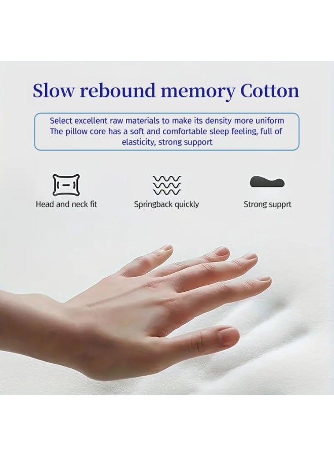 شو وو وسادة عنق كهربائية بمنفذ USB لتخفيف آلام الرقبة أثناء النوم، ودعم للرقبة من إسفنج الذاكرة القطني، وعلاج حراري وتدليك اهتزازي، ووسادة عنق للشد، وتقويم العظام، للاستخدام في المكتب والمنزل والسرير - Image 4