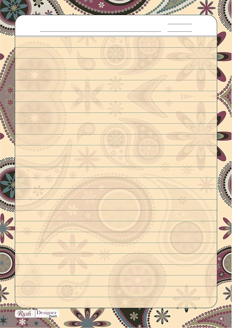 RUSH NOTE BOOKS Semi Rough A4 Spiral Notebook Unruled 400 Pages Notebook | Rough Notebooks 400 Pages Cheap | A4 Size Spiral Notebooks For Students 400 Pages | Rough Notebook | Unruled Spiral Notebook - Image 3