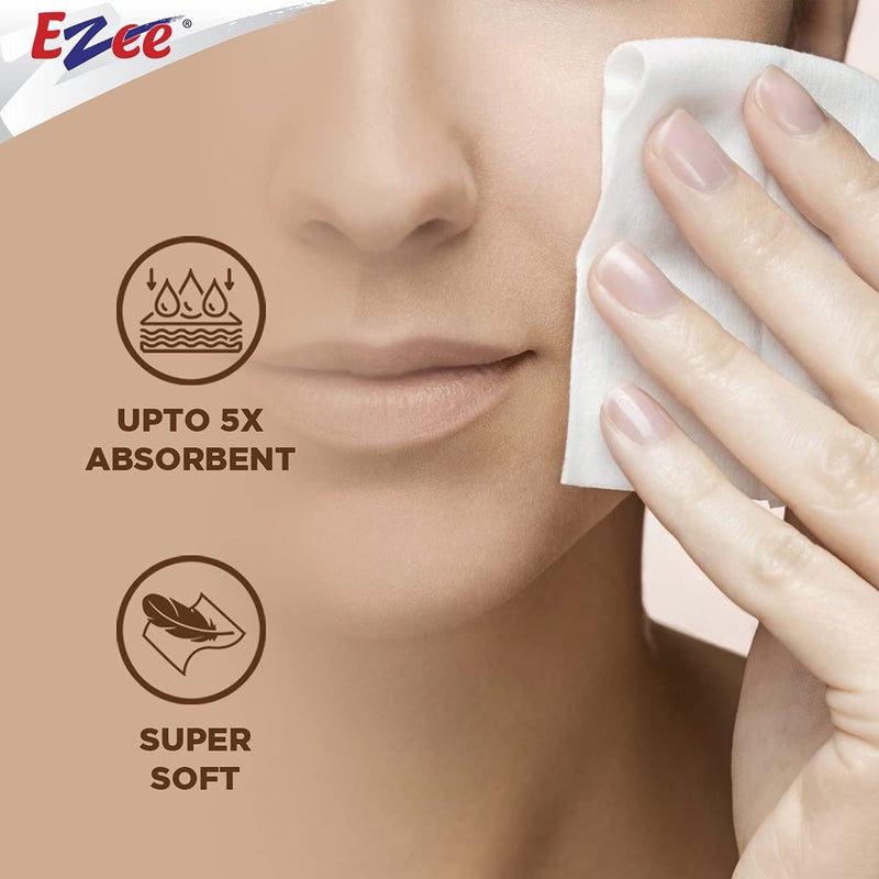 Ezee Tissue Paper Napkins - 50 Pieces (Pack of 9) - Image 5