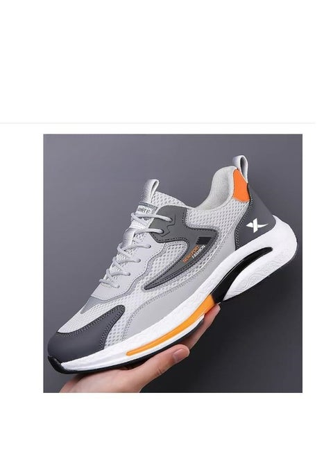 Men's Mesh Ultra Light Carbon Plate Shock-Absorbing Racing Running Shoes