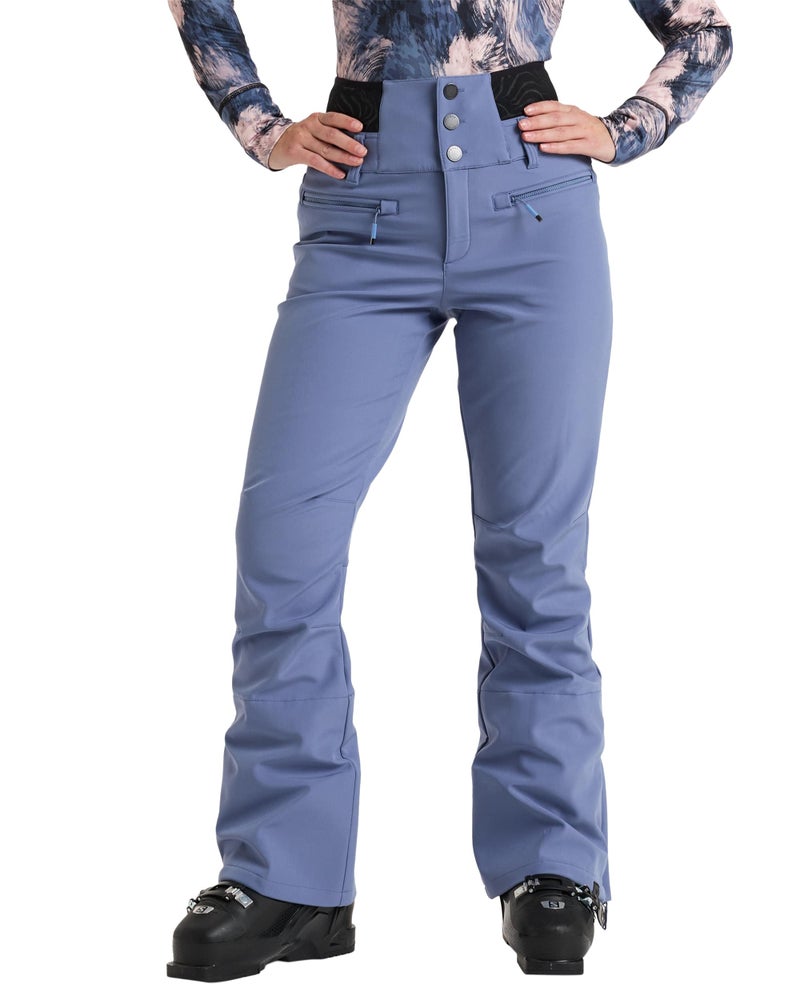 Roxy Women's Rising High Ski Pant â€“ 15K Waterproof Stretch Snow Pant, SKINNY Fit, PFAS-Free, Wild Wind, Medium - Image 1