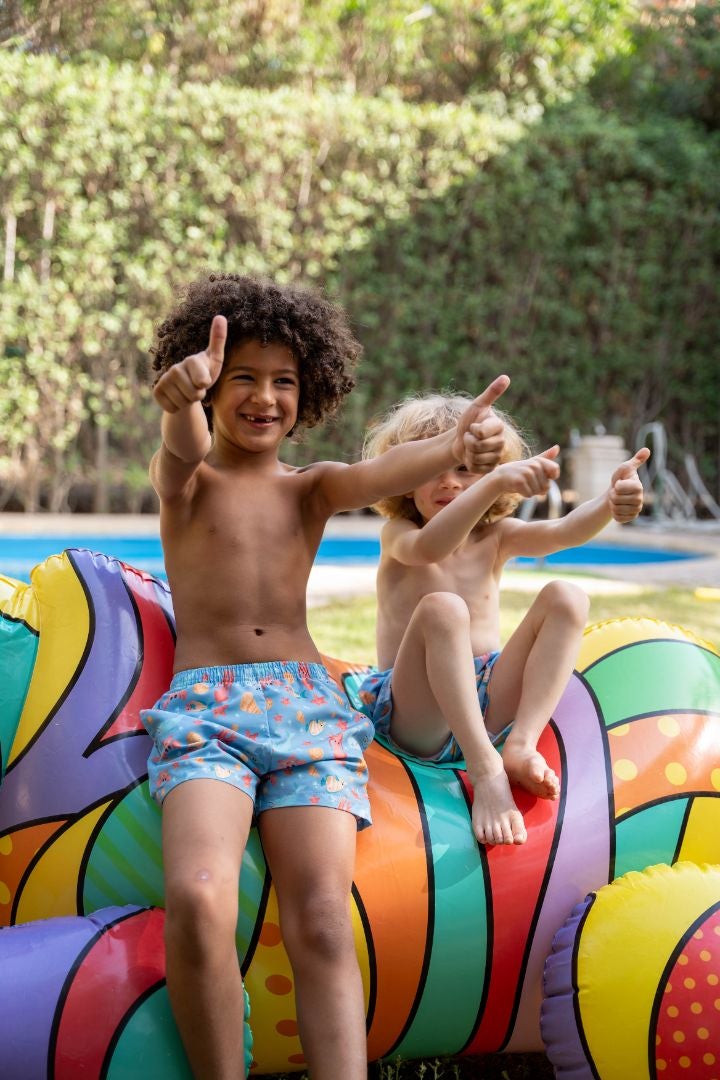 كاكتوس شورت سباحة أزرق - Image 2