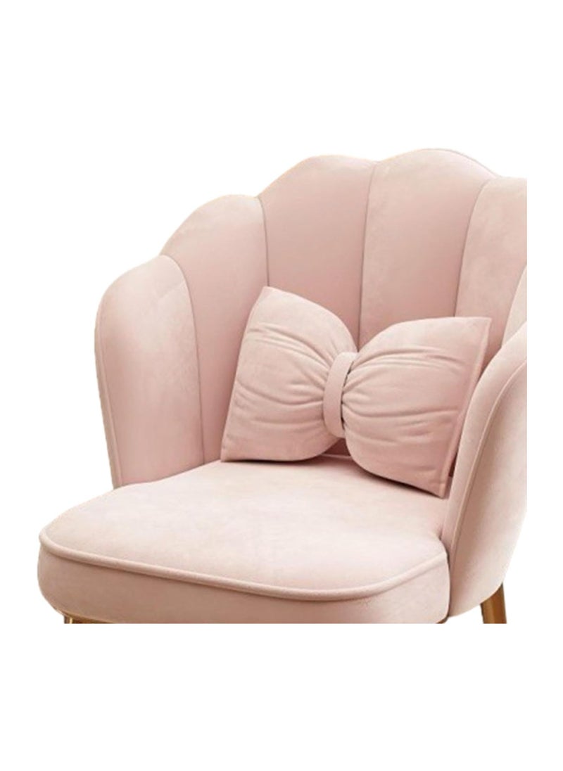 Blueland Dressing Chair, Makeup Chair, Vanity Stool with cushion Makeup Room for Women Girls, Suitable for Living Room Bedroom, Corridor Entrance, Accent Chair for Home Beauty Parlour, Saloon (Pink)  - Image 5