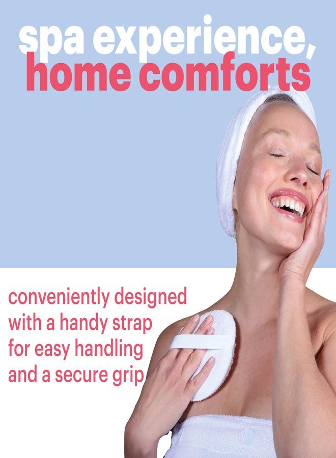 أفترسبا ليفة استحمام دائرية مزدوجة الملمس من أفتر سبا (6 قطع (عبوة من 6 قطع)) - Image 4