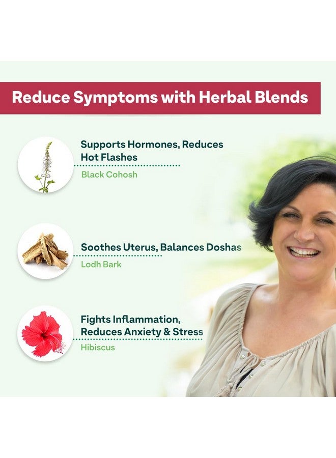 OZiva HerBalance Menopause Relief Drink, 250g (45 Days Pack) (With Black Cohosh, Lodh Bark & Licorice) for Better Hormonal Balance, Uterine & Vaginal Health, Certified - Image 3