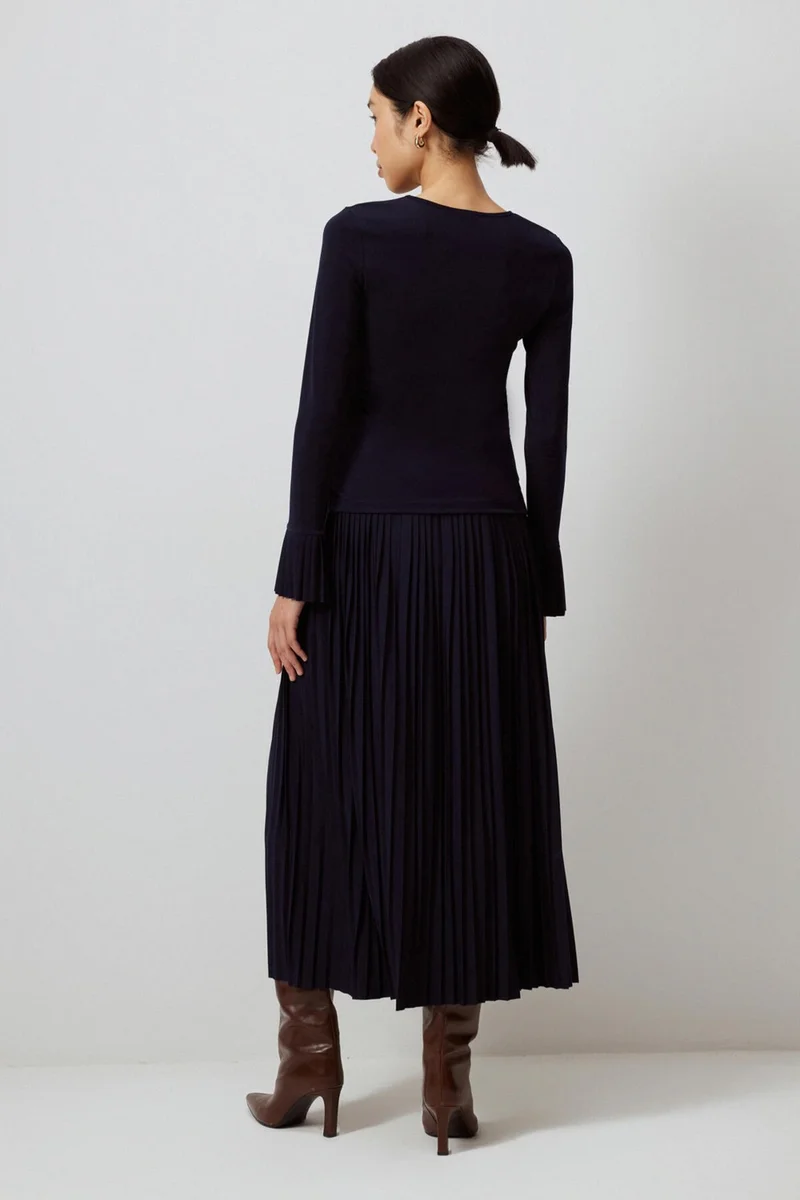 Touche Pleated Bodysuit