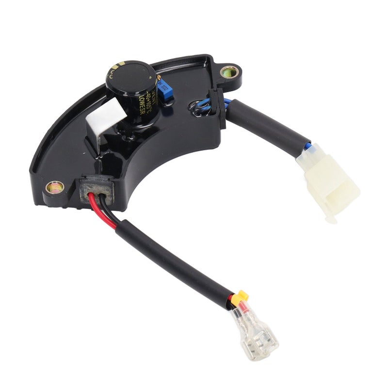 Generator Voltage Regulator: 10cm Hole Distance 6mm Hole Diameter Superior Plastic Construction - Easy Installation Automatic Voltage Regulator for 2-3kW 168F 170F Single Phase Small Generator Parts - Image 2