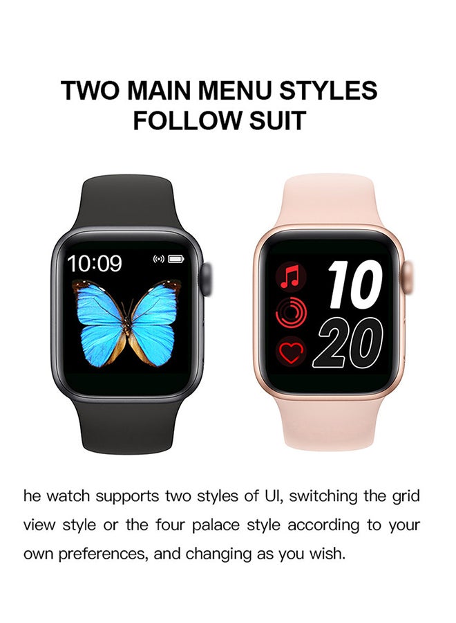 300.0 mAh T500 Series 5 Intelligent Watch White - Image 4