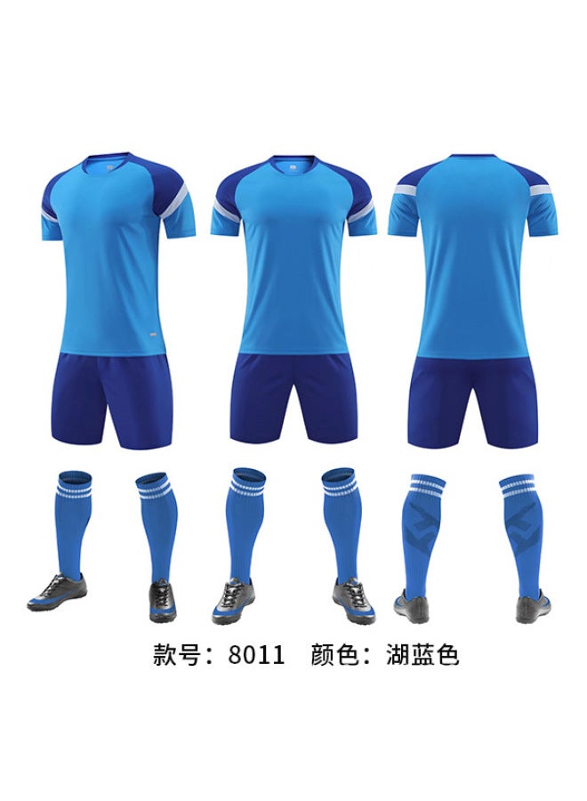 Diy Adult Suit Football Uniform Club Training Uniform College Students Game Sports Jersey Printed