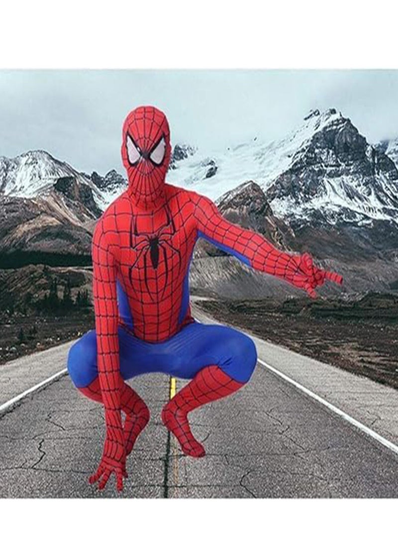 RATSAW Spider Man Costume Cosplay Full Bodysuit Spiderman Dress Up for Children - Image 5