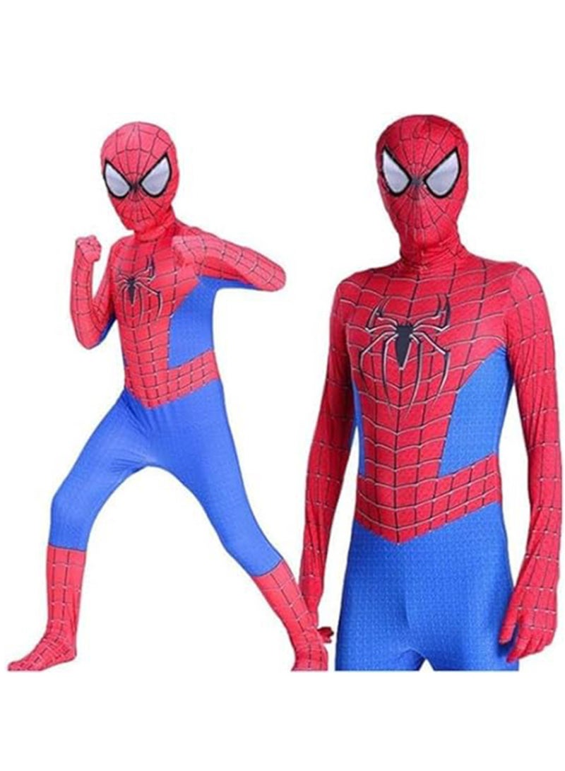 RATSAW Spider Man Costume Cosplay Full Bodysuit Spiderman Dress Up for Children - Image 2
