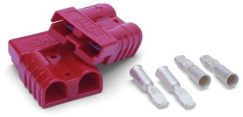 WARN 22681 Powersports ATV Quick Connect Winch Power Cable Connector Plugs, 1 Pair , Red - Image 4