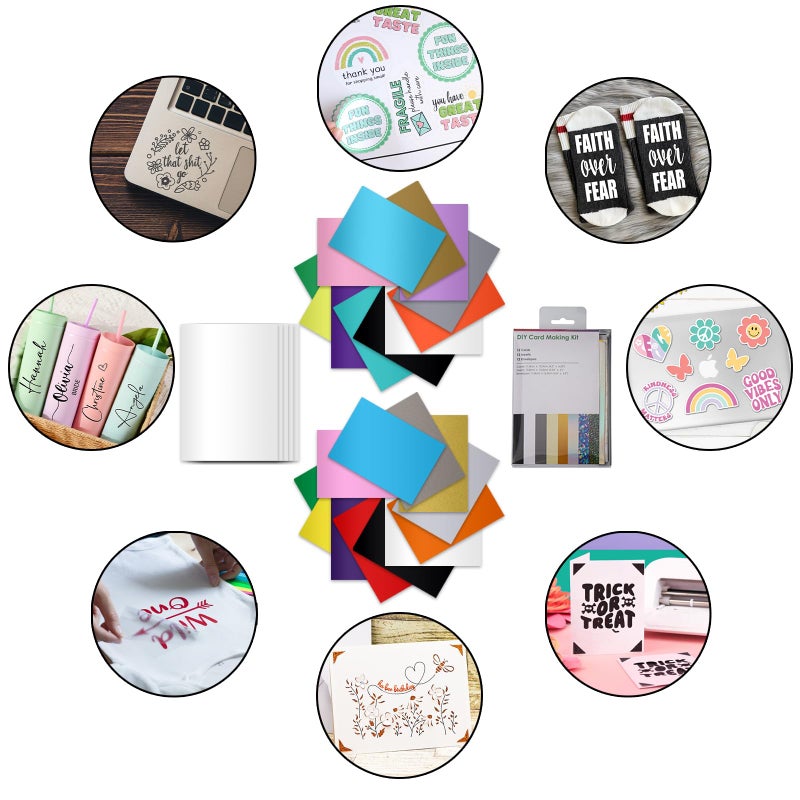 LOPASA Starter Kit Compatible with Cricut Joy Xtra Machine, Extra Bundle for Beginners, 8.5 x 12 Xtra Size Accessories and Supplies for Newbies, All Essential Tools and Material(Complete Bundle) - Image 3
