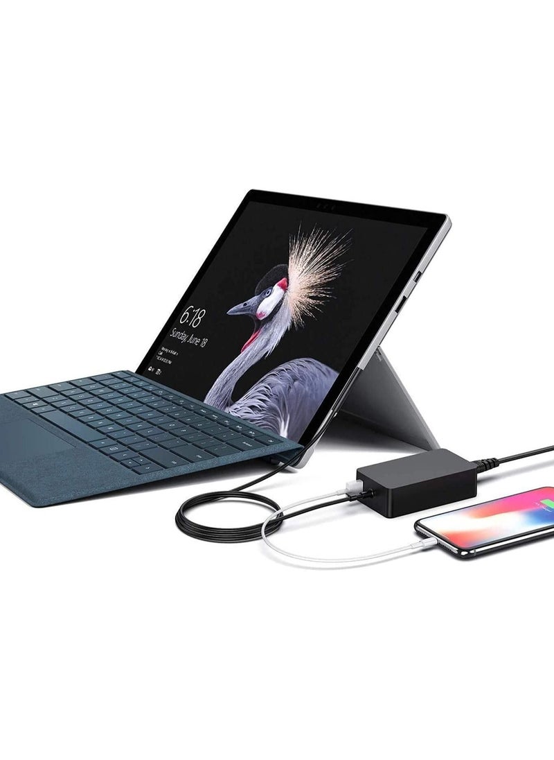 Surface Pro 2 Charger, Compatible with Microsoft Surface Pro 2,Surface Pro and Surface RT, Surface 2 Tablet - UK Plug