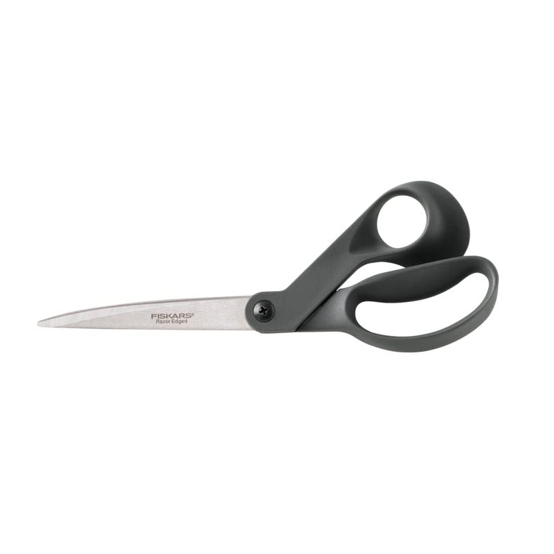 Fiskars 9 Inch Razor-edge Shears (94467097J) , Grey - Image 1