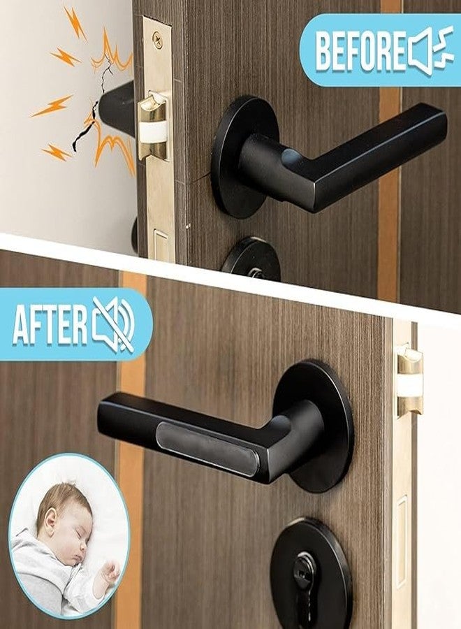 Gorilax Clear Rubber Door Bumper Stoppers - Self Adhesive Wall Protectors, Transparent Door Handle & Knob Guard Pads, Shock Absorbing Anti-Collision Wall Shield (20 Strip) - Image 3