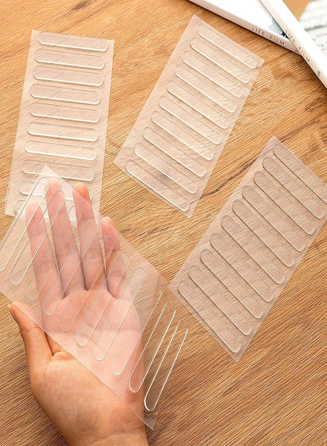 Gorilax Clear Rubber Door Bumper Stoppers - Self Adhesive Wall Protectors, Transparent Door Handle & Knob Guard Pads, Shock Absorbing Anti-Collision Wall Shield (20 Strip) - Image 5