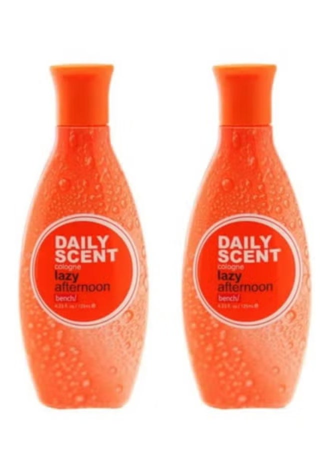 Daily Scent Cologne-Lazy Afternoon 2Pcs 2*125ml