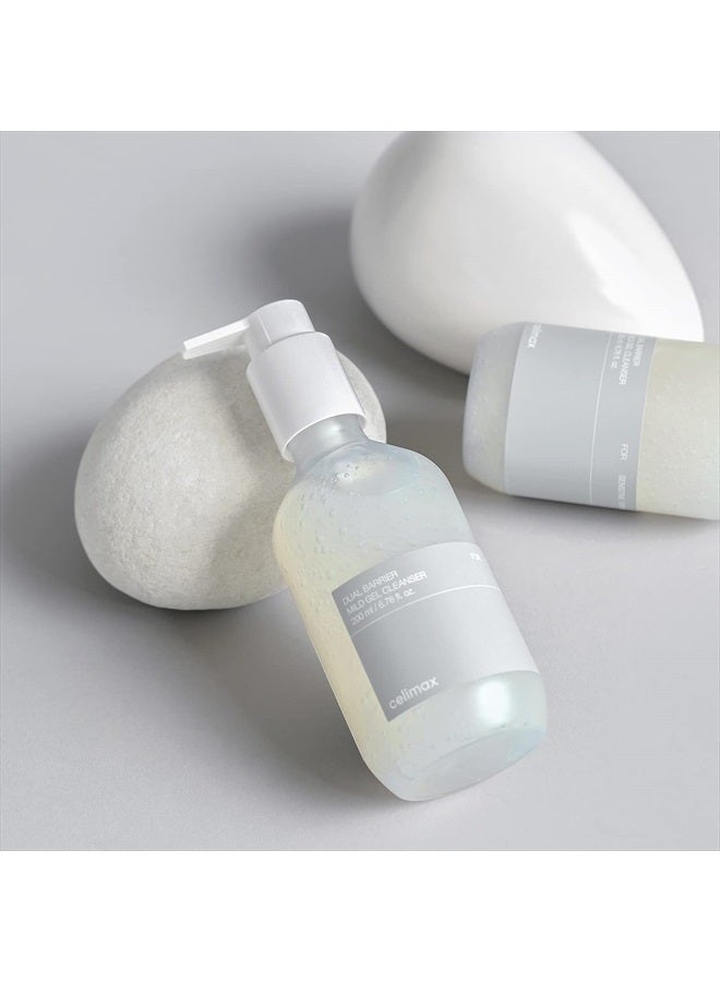 celimax Dual Barrier Mild Gel Cleanser | with Ceramide, Facial Cleansing, Hydrating, Moisturizing, Soothing, Calming Face Wash, 200ml - Image 3