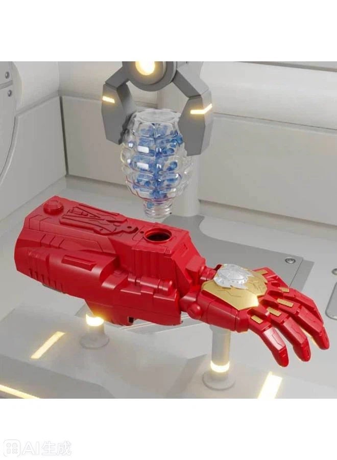 Electric Auto-Firing Water Bead Launcher | Wearable Mechanical Arm Toy | Kids Interactive Battle Gear | Rechargeable Water Bead Toy - Image 4