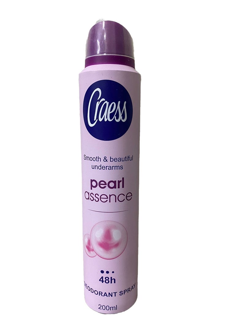 Cress Deodorant Spray Pearl Assence 48h 200ml