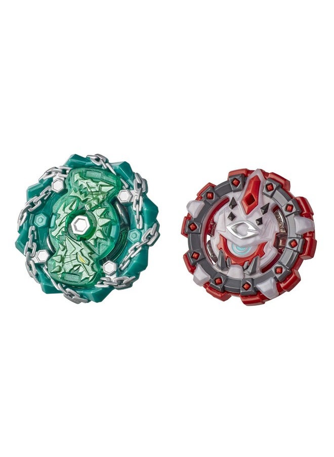 BeyBlade - Burst Rise Hypersphere Dual Pack Shield Kerbeus K5 And Behemoth Cyclops C5 2 Right Spin Battling Top Toys Ages 8 And Up - Image 1