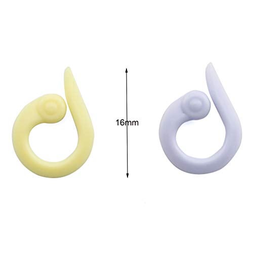 NX Garden Stitch Marker Ring 20Pcs Small Counter Stitch Markers Clip Knitting Tools Crochet Locking Sewing - Image 3