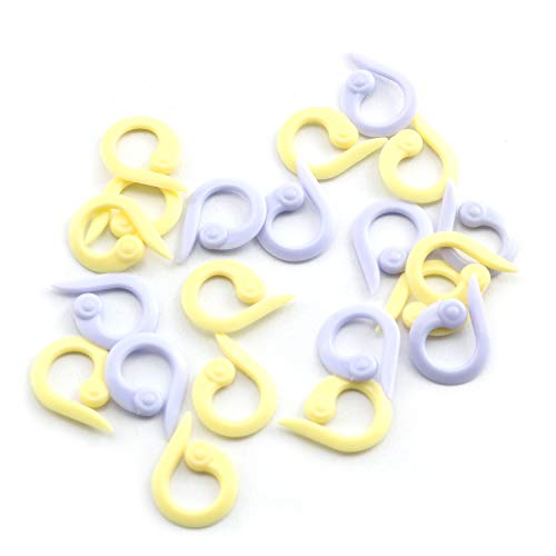 NX Garden Stitch Marker Ring 20Pcs Small Counter Stitch Markers Clip Knitting Tools Crochet Locking Sewing - Image 1