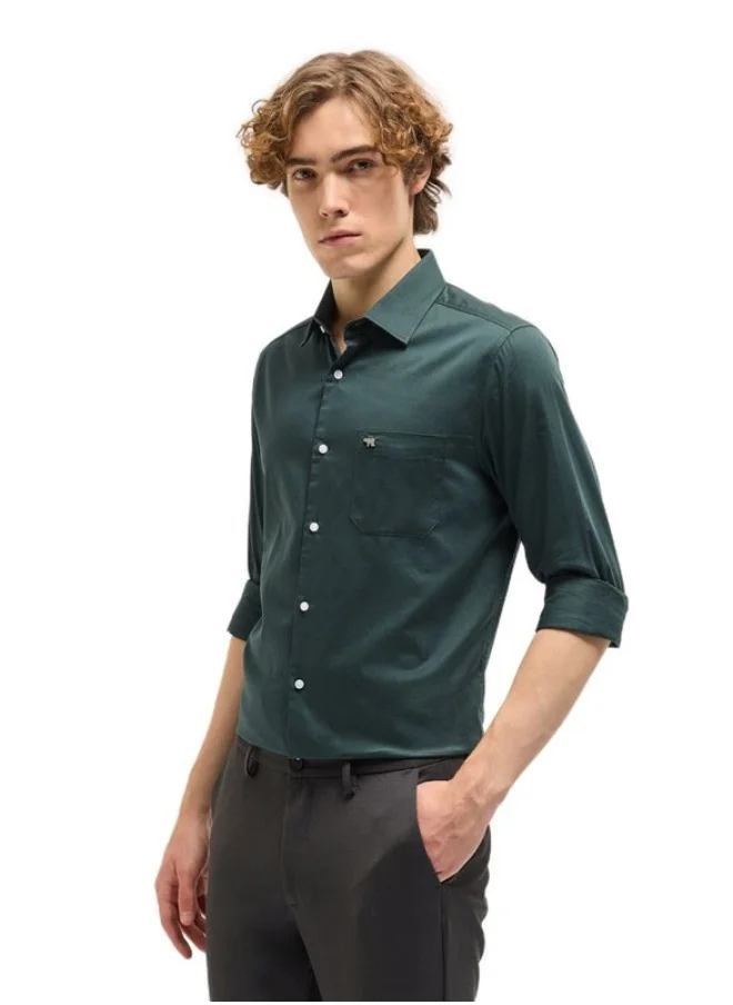 THE BEAR HOUSE Men's Shirt for Casual and Formal Wear | Classic Button-Down Style for Office, Daily Use, Travel, Events & All-Season Outfits | Versatile & Stylish Wardrobe Essential for Every Occasion