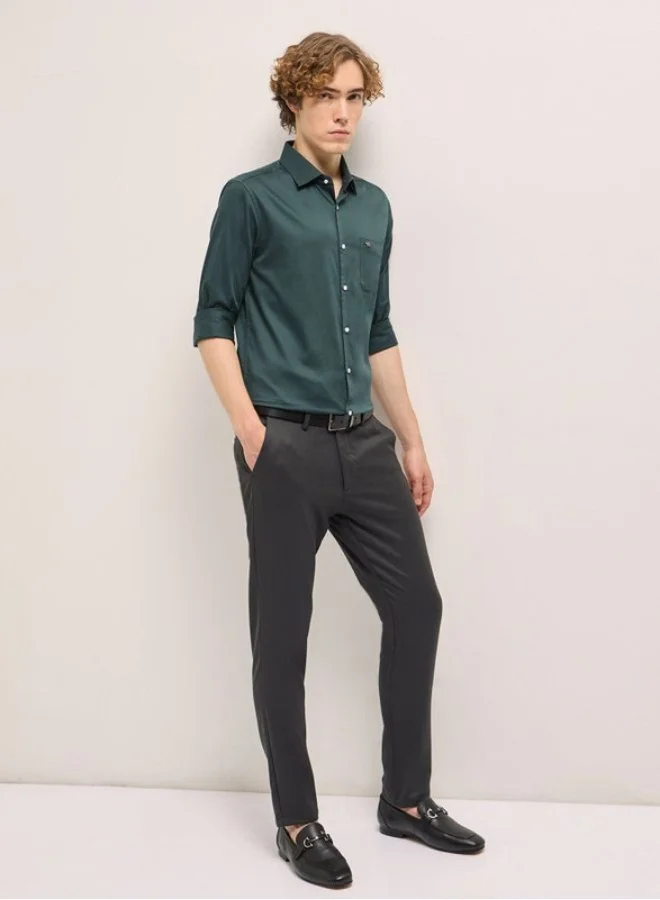 THE BEAR HOUSE Men's Shirt for Casual and Formal Wear | Classic Button-Down Style for Office, Daily Use, Travel, Events & All-Season Outfits | Versatile & Stylish Wardrobe Essential for Every Occasion