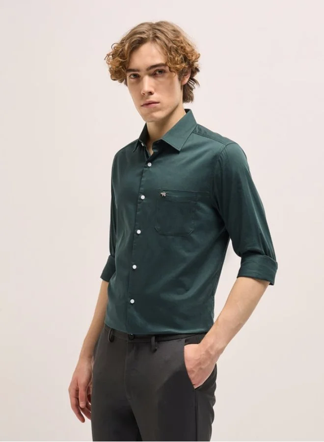 THE BEAR HOUSE Men's Shirt for Casual and Formal Wear | Classic Button-Down Style for Office, Daily Use, Travel, Events & All-Season Outfits | Versatile & Stylish Wardrobe Essential for Every Occasion