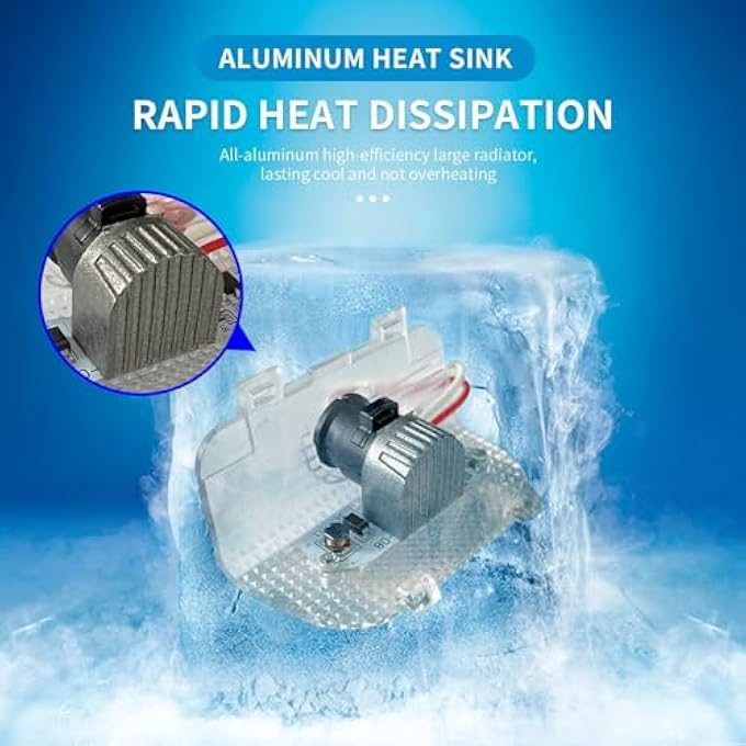 NALACAL قطعتان من مصابيح شعار LED لباب السيارة بديلة لظل شبح ثلاثي الأبعاد لا يتلاشى أبدًا لشعار سيارة Civic Accord CrV Rdx - Image 4