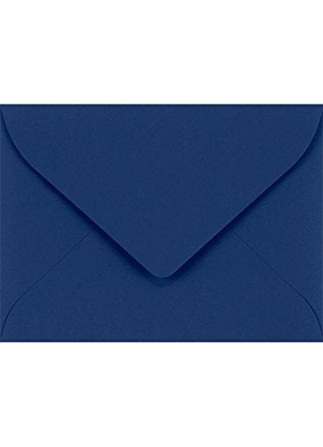 LUXPaper #17 Mini Envelopes | 2 11/16" x 3 11/16" | Navy Blue | 80lb. Text | 50 Qty - Image 1