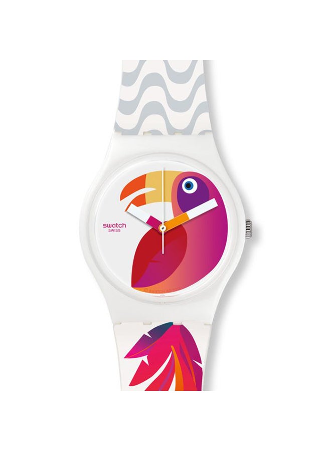 Swatch Unisex Analog Plastic Wrist Watch GW175 - Image 1