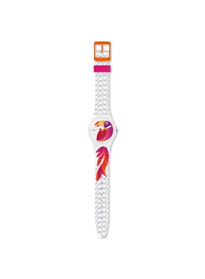 Swatch Unisex Analog Plastic Wrist Watch GW175 - Image 2