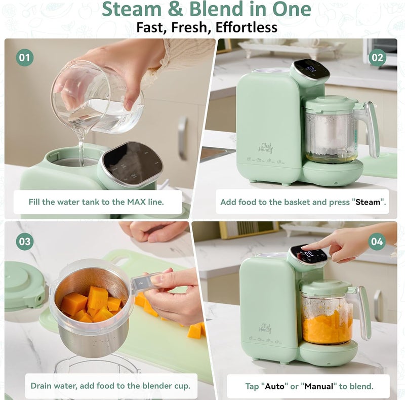 chefhandy طواحين أغذية الأطفال - Image 5