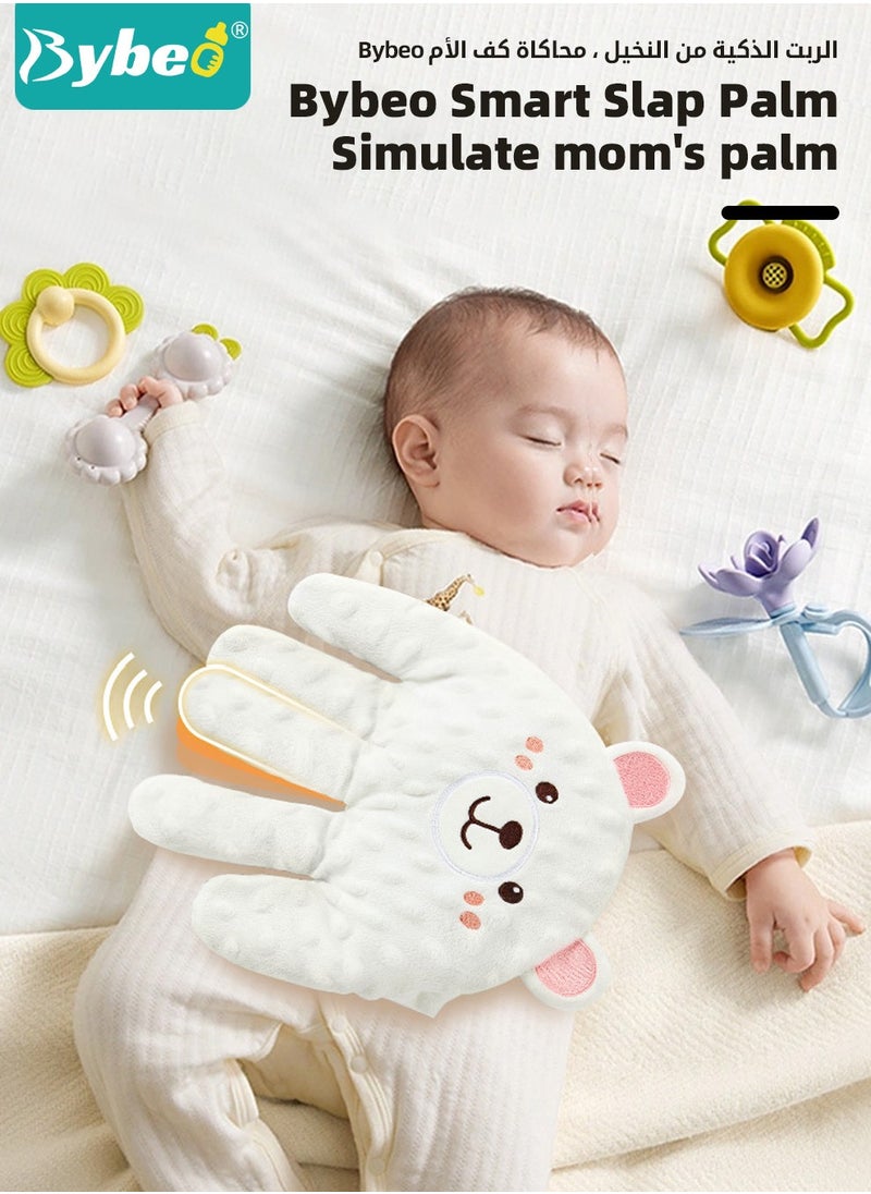 Bybeo Baby Soothing Palm, Automatic Newborn Sleep Soother, Baby Startle Prevention Hand Glove, Baby Sleeping Pillow, Infant Soothing Palm Artifact with Cartoon Soothing Doll For Patting and Soothing Baby  - Image 2