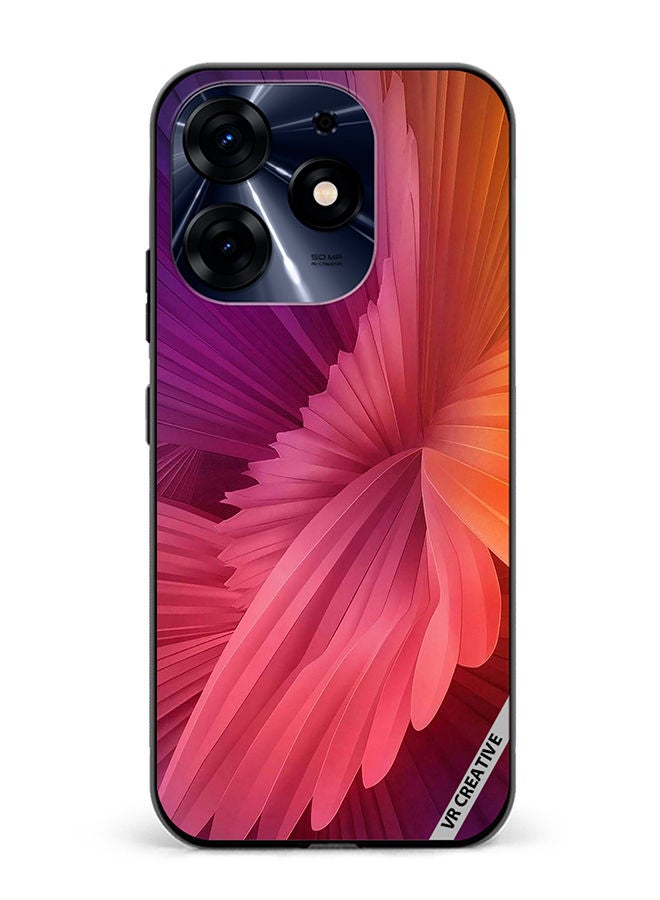 VR CREATIVE Protective Case Cover For Tecno Spark 10 Pro Flower Design Multicolour - Image 1
