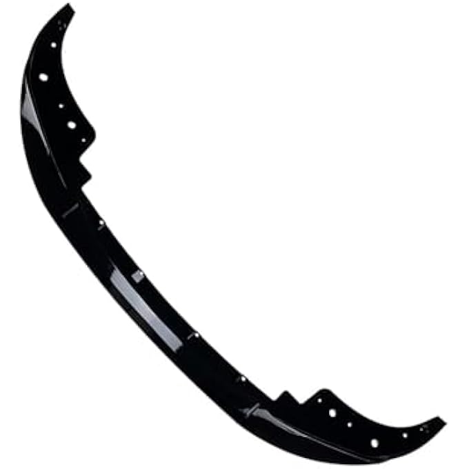 FINMOKAL Car Front Bumper Lip Spoiler Lower Chin Splitter Body Kit Black Compatible with BMW 4 Series G22 G23 G26 M Sport 2020-2023 - Image 4