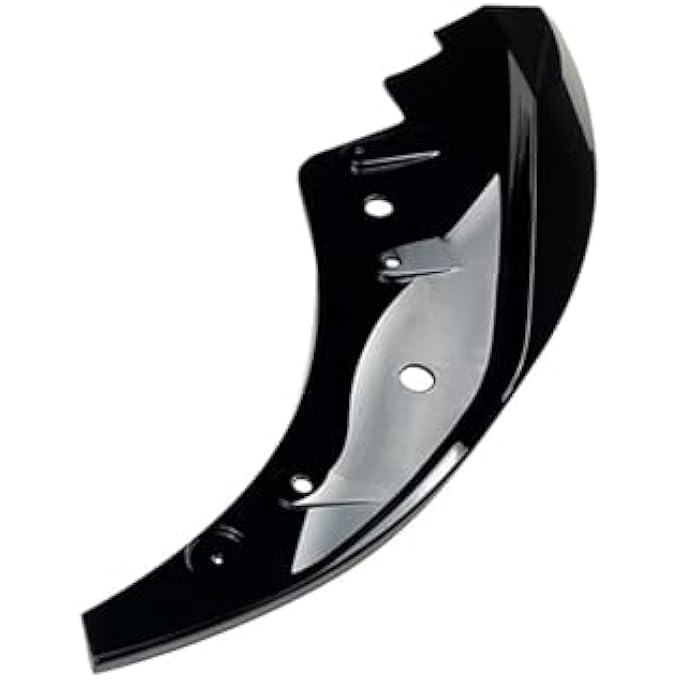 FINMOKAL Car Front Bumper Lip Spoiler Lower Chin Splitter Body Kit Black Compatible with BMW 4 Series G22 G23 G26 M Sport 2020-2023 - Image 5