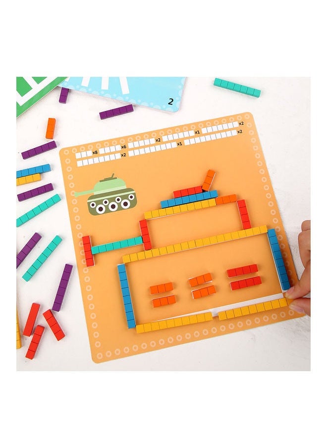 NIBEMINENT Children's Arithmetic Puzzle Games Toys 18x18x2cm  - Image 4