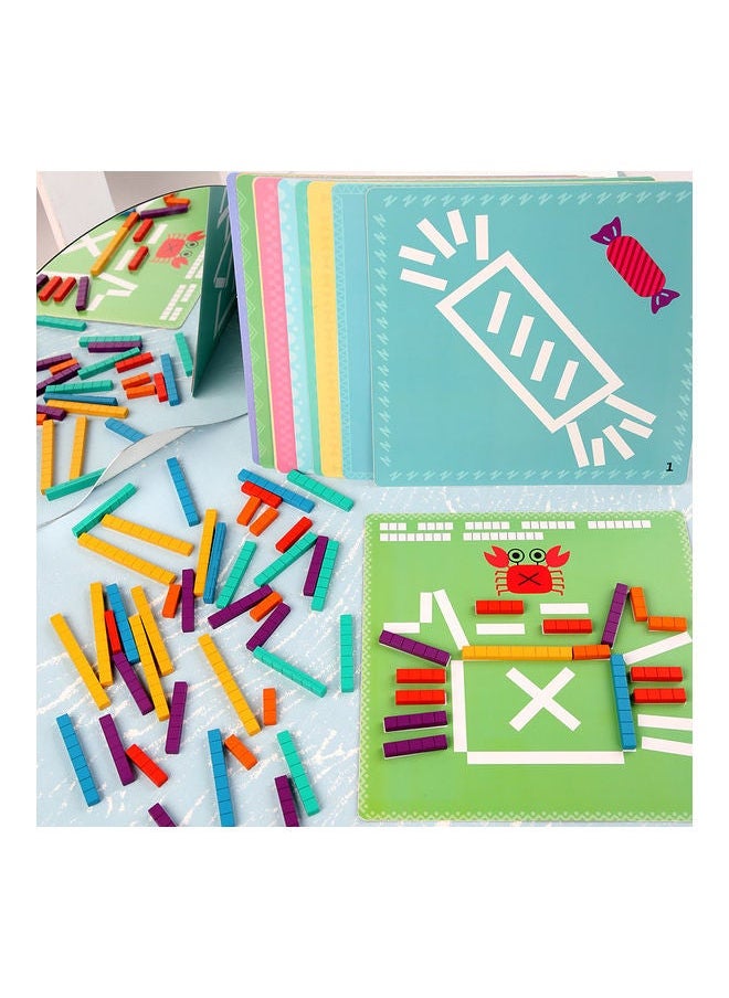 NIBEMINENT Children's Arithmetic Puzzle Games Toys 18x18x2cm  - Image 3