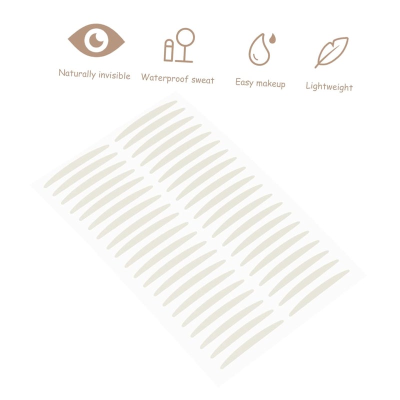 Outanaya 20sheets Invisible Eyelid Stickers Breathable Nude Double Eyelid Tape for Natural Makeup High Adhesion for All-Day Wear Women - Image 5