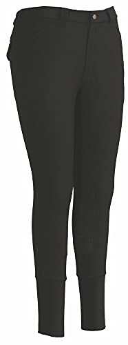 TuffRider Men's Ribb Patrol Breech, Black, 44 - Image 4