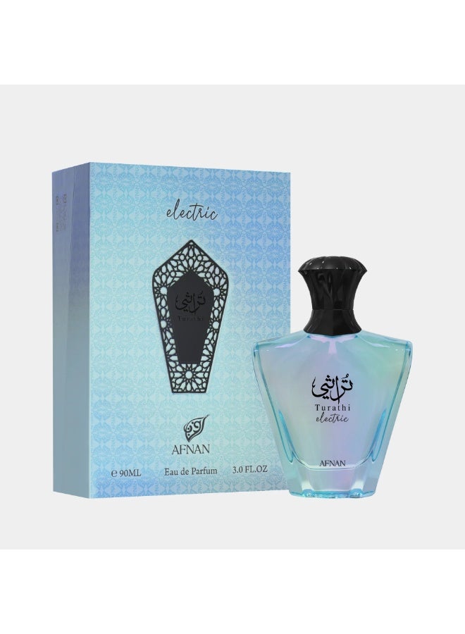 أفنان ماء عطر توراثي إليكتريك للجنسين، 90 مل - Image 1