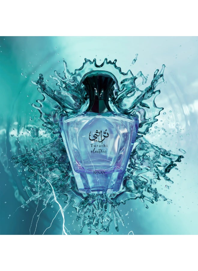أفنان ماء عطر توراثي إليكتريك للجنسين، 90 مل - Image 2