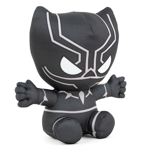 Mirada Marvel Black Panther Soft Plush Toy – 23cm | Official Licensed Superhero Stuffed for Kids, Boys & Girls | Super Soft Cuddly Character Toy for Fans | Ideal for Birthday Gifts/Christmas/Diwali - Image 2